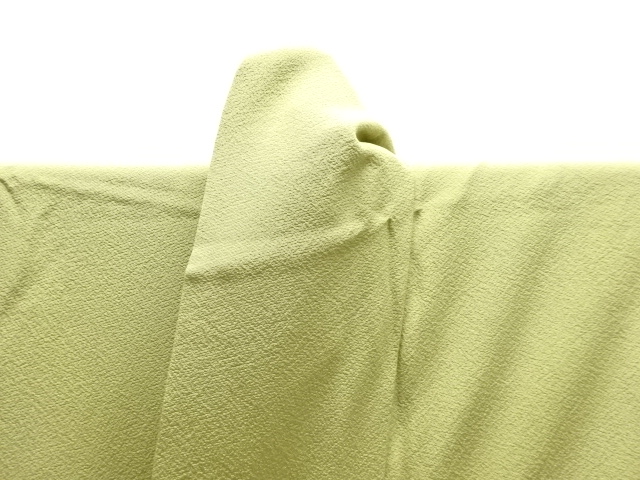  一つ紋色無地着物